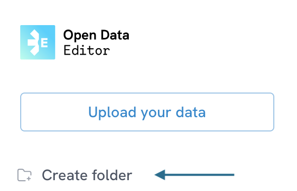Create folder button